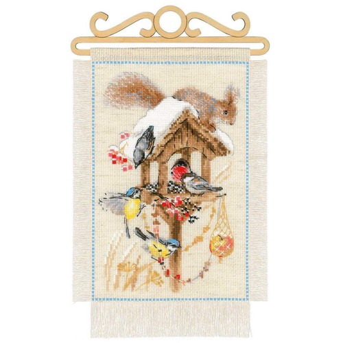 Riolis kreuzstich set garten - riolis, "garten