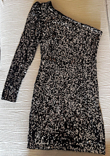 Damen one shoulder kleid - damen,