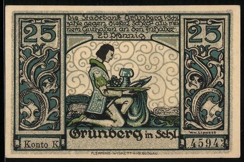Notgeld grünberg - grünberg, i