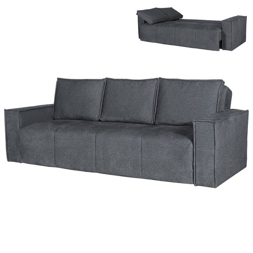 Schlafsofa anthrazit - -,