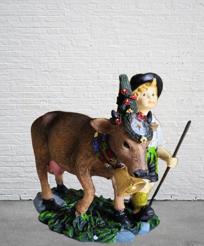 Almabtrieb figur aus poly - aus,