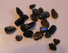 Lot polierte Obsidian Steine  ? (V461) Schau Mal ! Kiste dazu ?