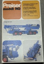 PREISER 1108 Mobilkran Krupp