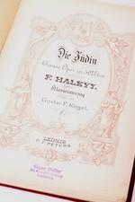 Klavierauszug "Die Jüdin"