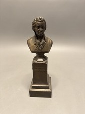 Metall bronzierte Büste