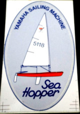 Werbe-Aufkleber Yamaha Sea