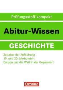 Abitur wissen geschichte - abitur-wissen,