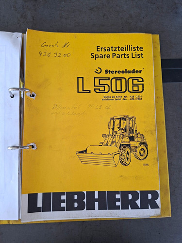 Liebherr stereolader l506 - liebherr,