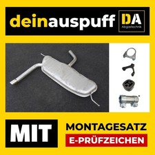 Endschalldämpfer für Seat Altea XL 1.2 TSI 1.6 Toledo III 1.6 Auspuff J071