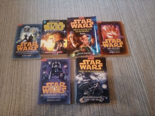 Star wars bücher konvolut - star,
