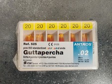 Guttapercha Stifte Set, Größe 20, .02, 28 mm, OVP, neu
