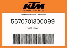 KTM Genuine Fuel Tank -