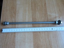 235mm langer Bolzen für Federbeinbefestigung Rundstahl mit Gewinde Ø8mm Material