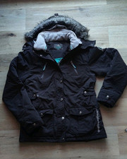 Felix Bühler Reitjacke Übergang Sattelöffnung Kapuze S Brauntürkis Viele Taschen