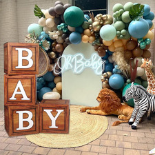 Baby Shower Boxen Deko für