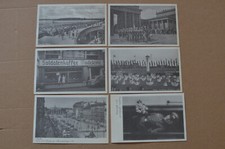 6 Replica alte s/w Postkarten