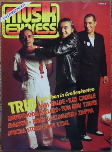 Musik express 82 - musik, 07/82