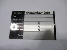 Typenschild opel schild - schild, gt