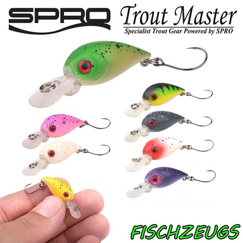 Spro trout master - trout, wobbla