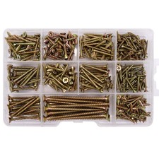 Holz-Schrauben Sortiment 370