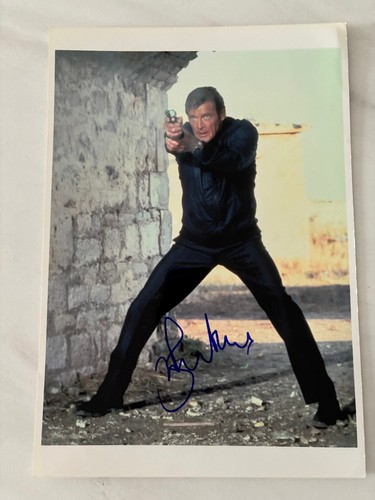 Roger moore original - moore, autogramm