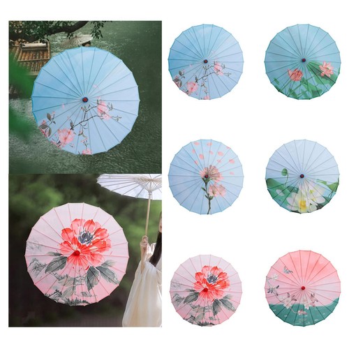 Chinesischer regenschirm aus - chinesischer,