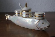 Salz Pfeffer Menage Porzellan