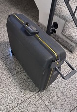 Samsonite Oyster Hartschalenkoffer Grau/Gelb