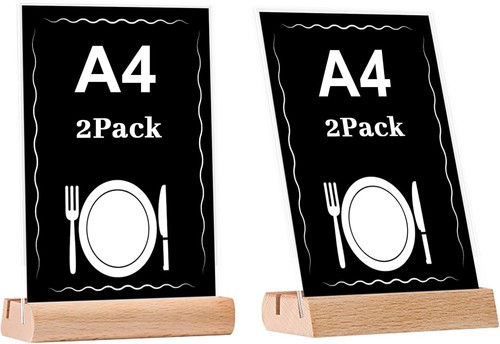 Tischaufsteller acryl - a4,,