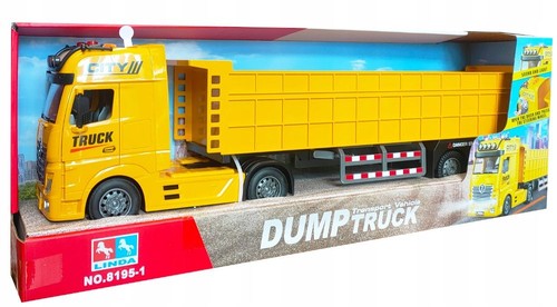 Großer kipp lkw baustelle - kipp-lkw,