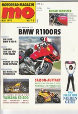 Motorrad-Magazin : Nr. 05/1993