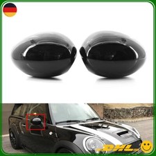 Glänzend Spiegelkappen Spiegel Abdeckung für MINI COOPER R55 R56 51162754913