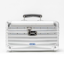 Rimowa Beauty Vanity Case pre LVMH Classic Silber Ledergriff JU 52