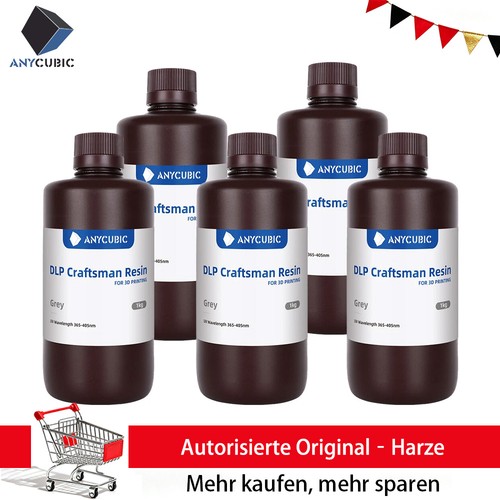 Flaschen anycubic grau dlp - flaschen,