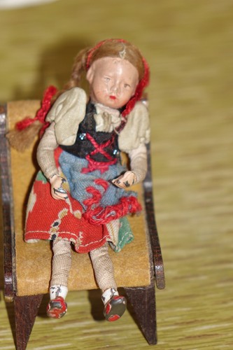Vintage caco biegepüppchen - vintage,