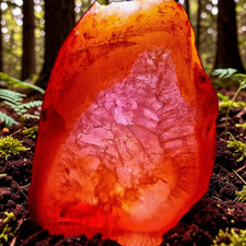 Achat-Geode-Teelichthalter