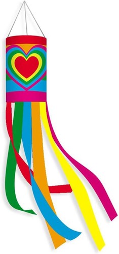 Windsack rainbow flag - windsack,