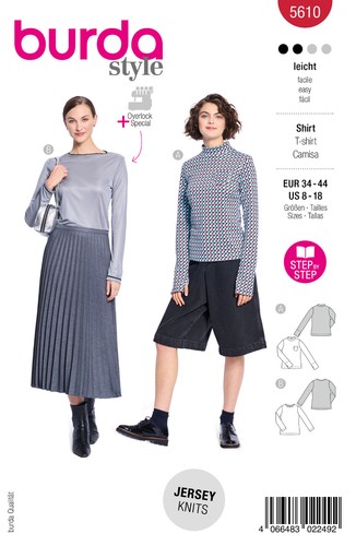 Burda schnittmuster damen - schnittmuster,