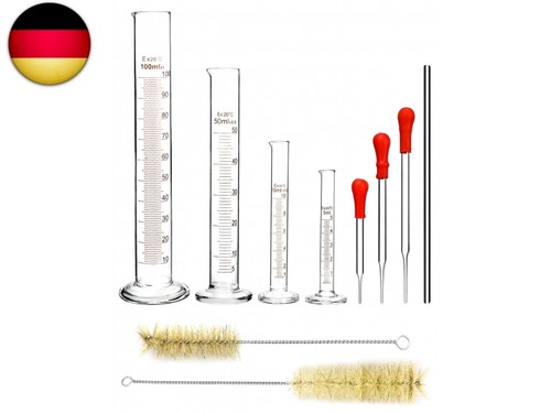 Qwork pcs messzylinder glas - qwork,