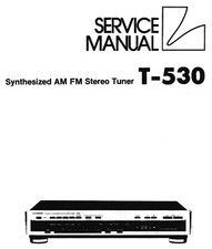 Service Manual-Anleitung für Luxman T-530 