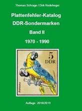 DDR Plattenfehler Katalog  Band II 1970 -1990 Sondermarken
