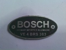 Plate Bosch nameplate