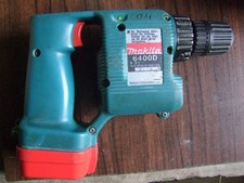 alter MAKITA 6400D Akku-Bohrschrauber Akkuschrauber Schrauber Sammler , mit akku