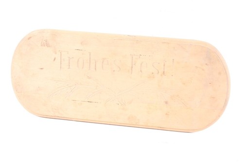 Altes stollenbrett kuchenbrett - stollenbrett,