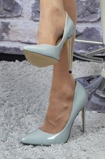 Edle Lackschuhe Stilettos Highheels Pumps Gr. 37 Lack 11,5 cm Absatzhöhe