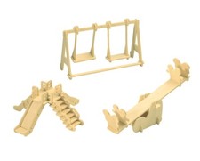 Spielplatz 3D Holzbausatz