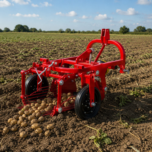 Kartoffelroder traktor kat - kartoffelroder, i