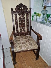 2572- Thronstuhl Sessel