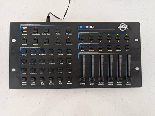 Adj hexcon kanal dmx - adj, 36