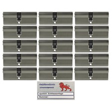 15x Profilzylinder 65mm 30/35